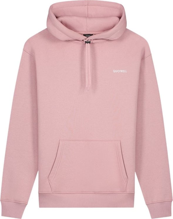 Quotrell Cabrera Hoodie | Mauve / White Pink