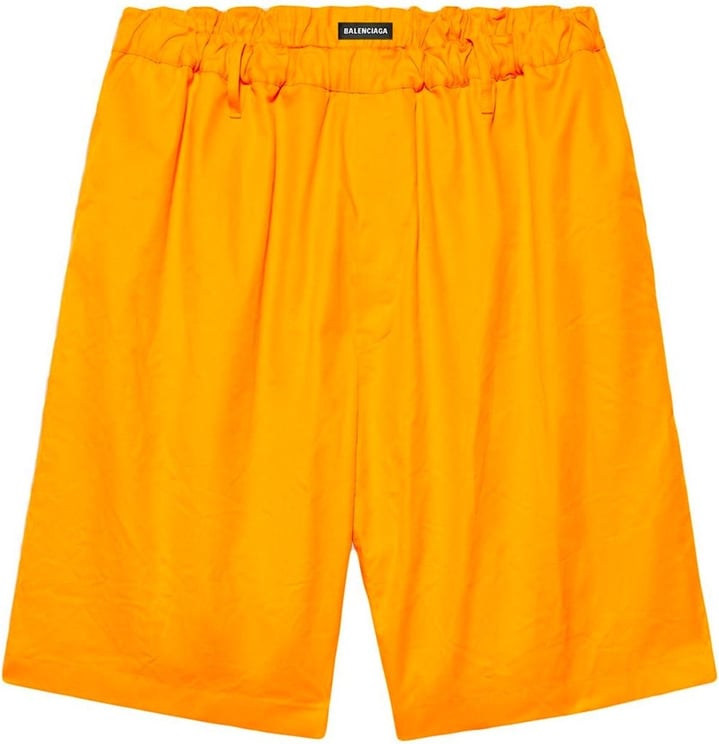 Balenciaga Balenciaga Cotton Shorts Oranje