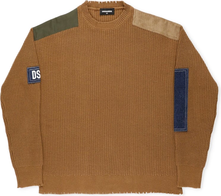 Dsquared2 Sweaters Brown Lion Bruin
