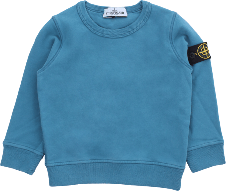 Stone Island Junior Sweaters Blue Blauw