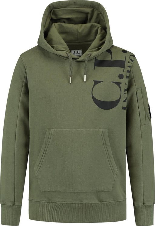 CP Company Sweatshirts - Sweat Hooded Groen
