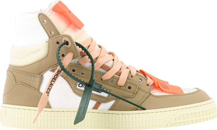 OFF-WHITE 30 Off Court Leather Beige