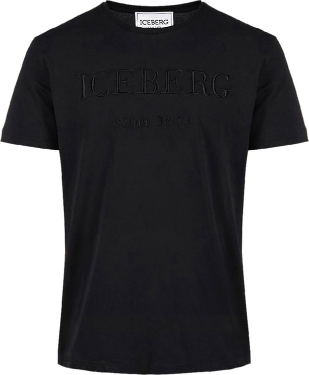 Iceberg T-shirts Zwart