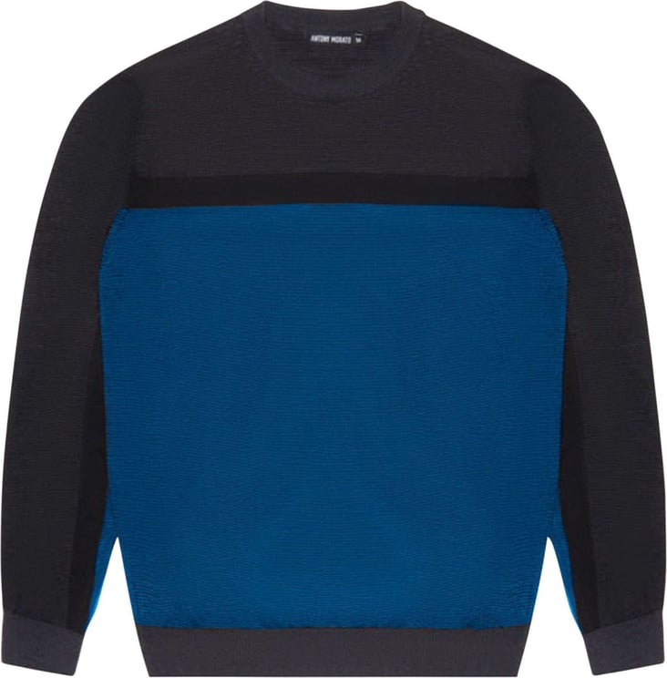 Antony Morato Regular Fit Sweater Blue Blauw