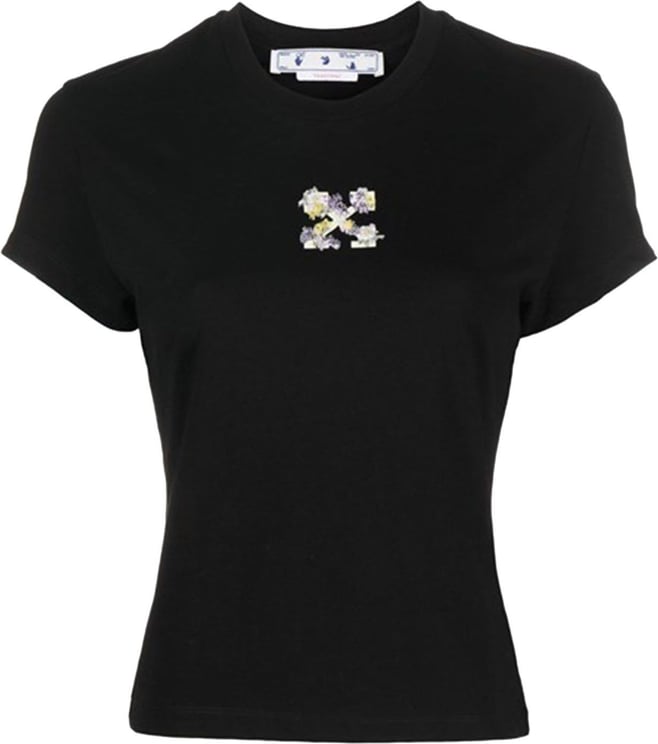OFF-WHITE Arrows-motif short-sleeve T-shirt Zwart