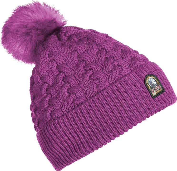 Parajumpers Tricot Hat Deep Orchid Paars
