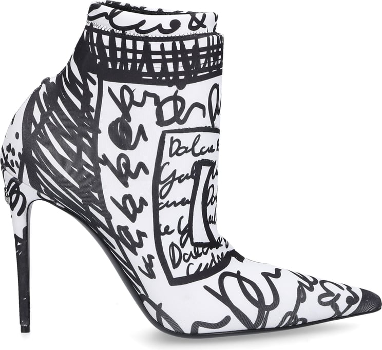 Dolce & Gabbana Ankle Boots Ac Stretch Almeria Zwart