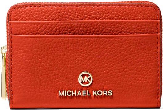 Michael Kors Jet Set Charm Deep Orange Small Wallet Orange Oranje