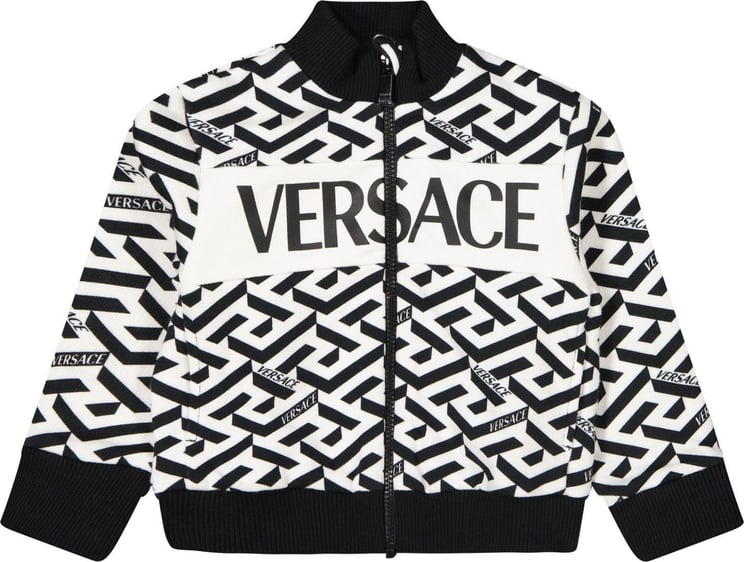 Versace Versace 1003830 1A04722 baby vest zwart Zwart