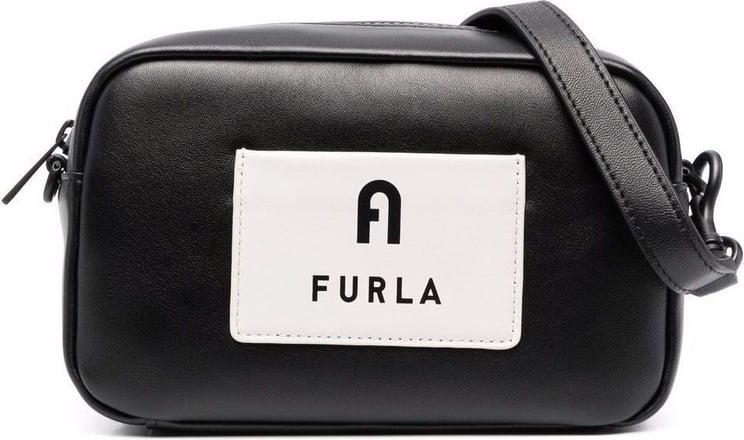 Furla Iris Logo Camera Bag Zwart