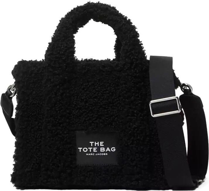 Marc Jacobs The Teddy Mini Tote Black Handbag Black Zwart
