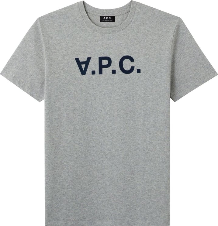 A.P.C. T-shirt VPC Color Gris Chine Grijs