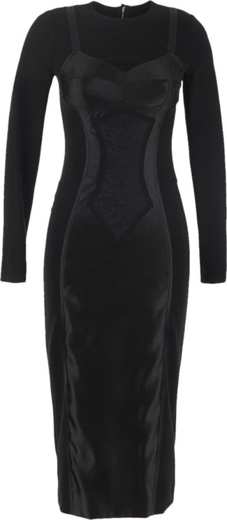 Dolce & Gabbana Corset Dress Zwart