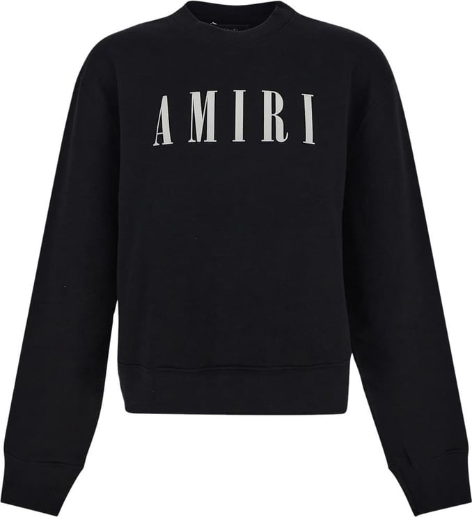 Amiri Black Logo Sweatshirt Zwart