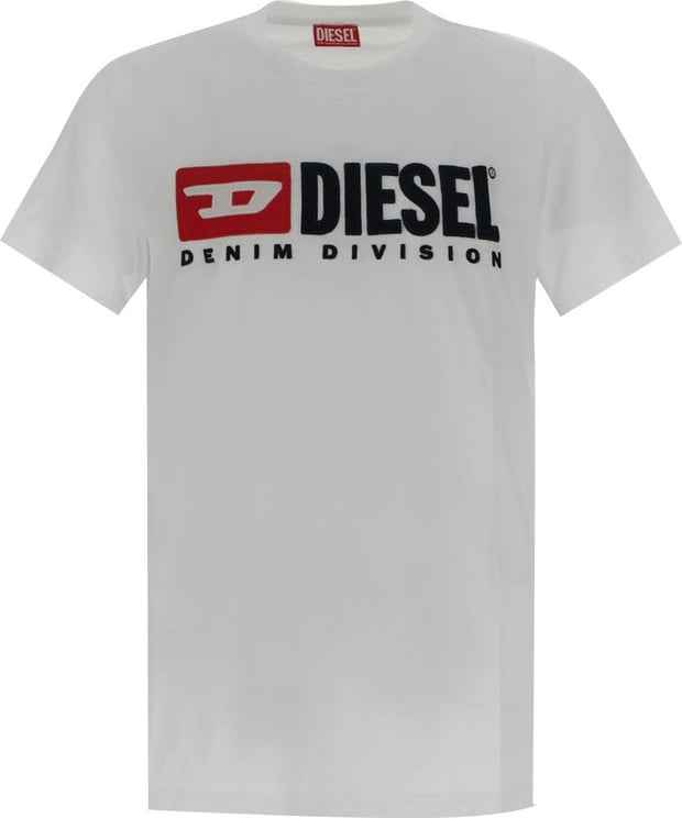 Diesel White T-Shirt Wit