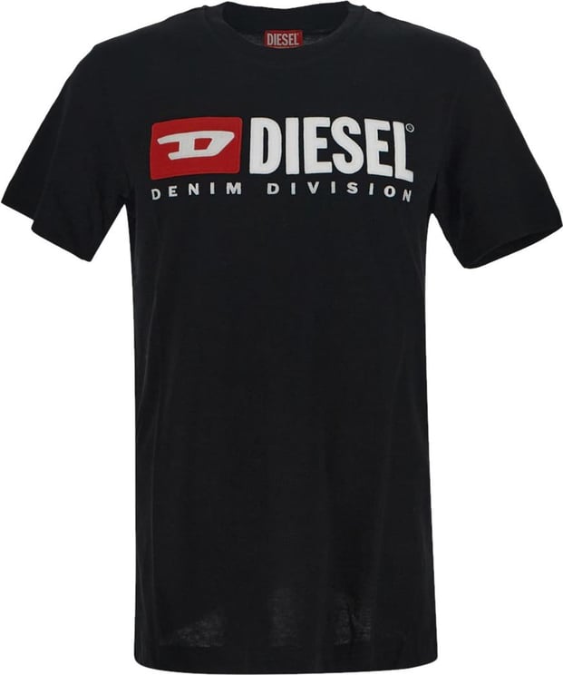 Diesel Black T-Shirt Zwart