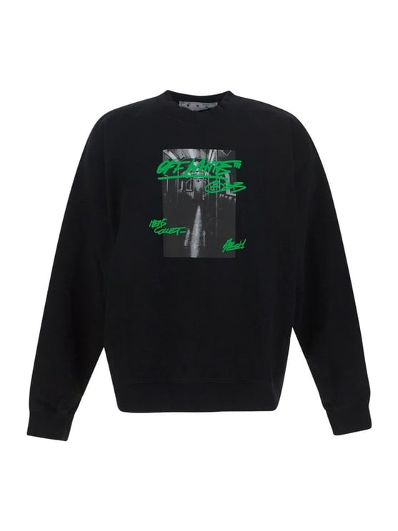 OFF-WHITE Metro Crewneck Sweater Zwart
