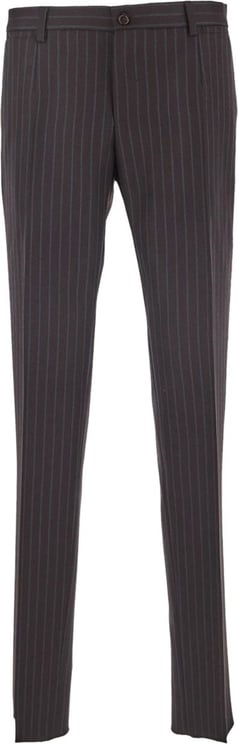 Dolce & Gabbana Striped Trousers Bruin