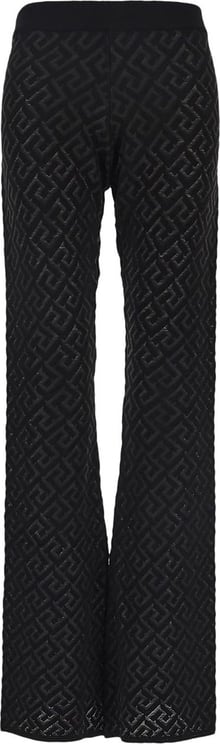 Versace Knitted Pants Zwart