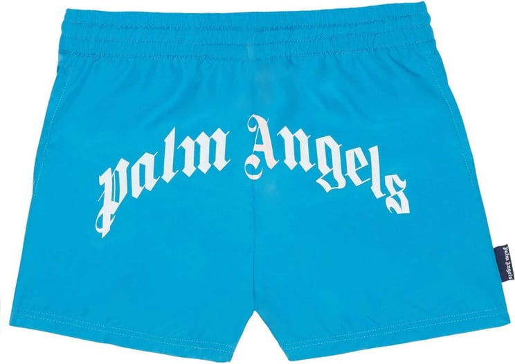 Palm Angels Palm Angels PBFA001F22FAB001 kinder zwemkleding licht blauw Blauw