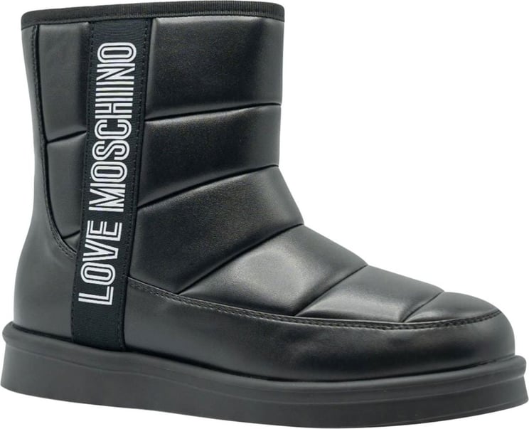 Love Moschino boots soft pu nero Zwart