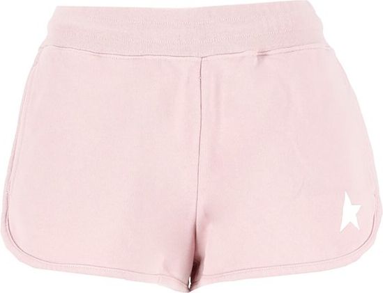 Golden Goose Shorts Pink Lavander/white Roze