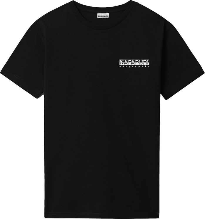 Napapijri T-shirt Man S-morgex Np0a4gbp041 Zwart