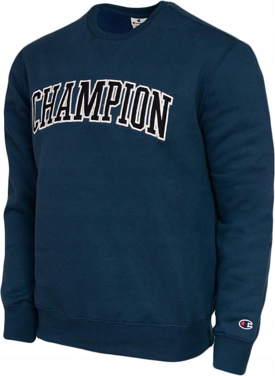 Champion Sweatshirt Man Crewneck Sweatshirt 217877.bs560 Blauw