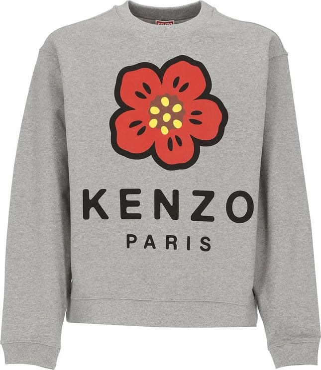 Kenzo Sweaters Grey Grey Zwart