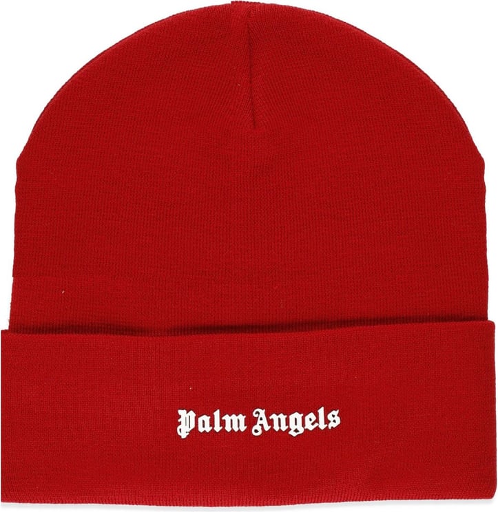 Palm Angels Hats Red White Rood