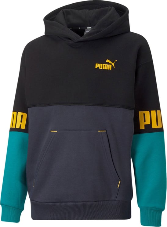 Puma Sweatshirt Kid Power Colorblock Hoodie 670098.43 Divers