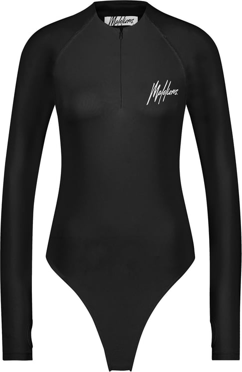 Malelions Lin Bodysuit - Black Zwart