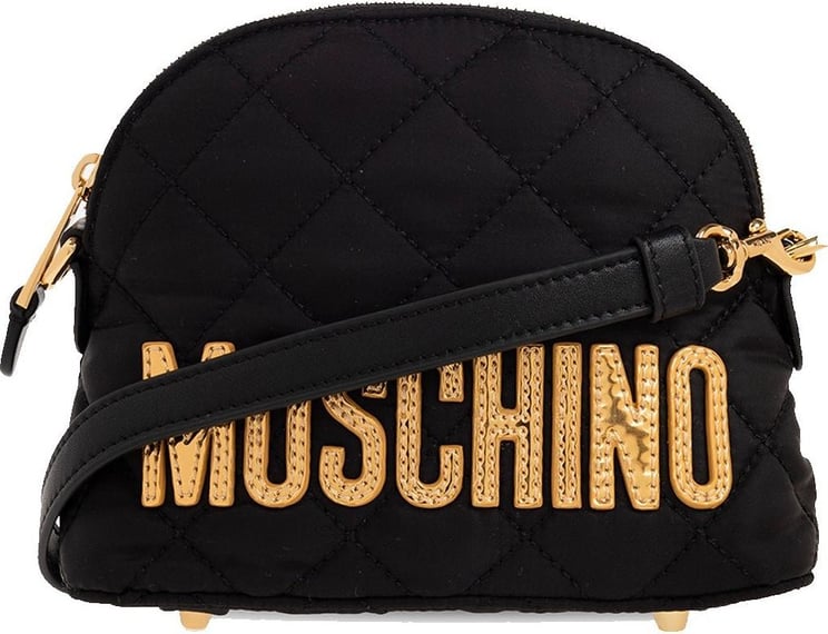 Moschino Moschino Logo Shoulder Bag Zwart