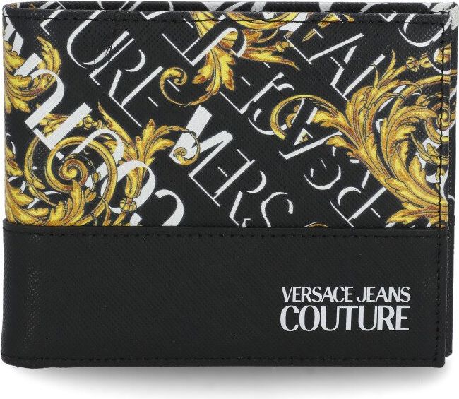 Versace Jeans Couture Wallets Black + Gold Zwart