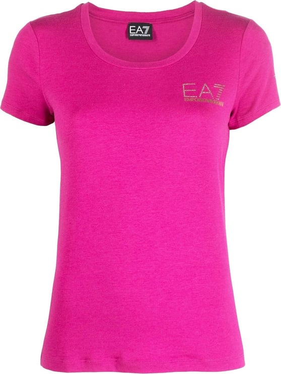 EA7 T-shirts And Polos Purple Paars