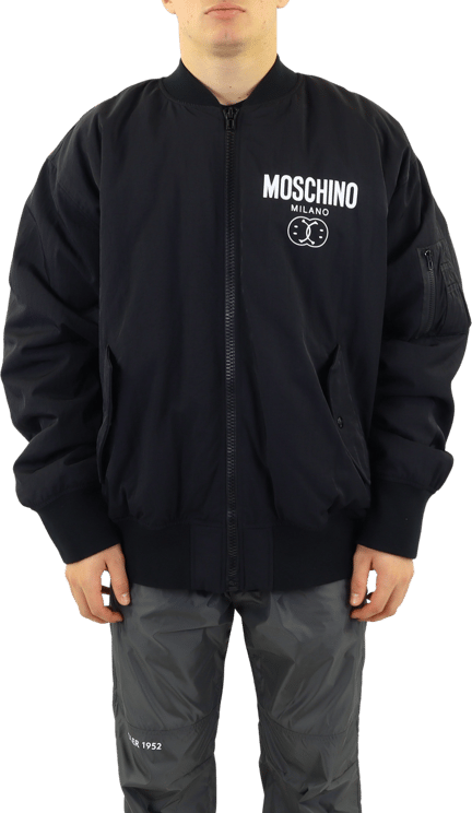 Moschino Moschino-Long Jacket Zwart