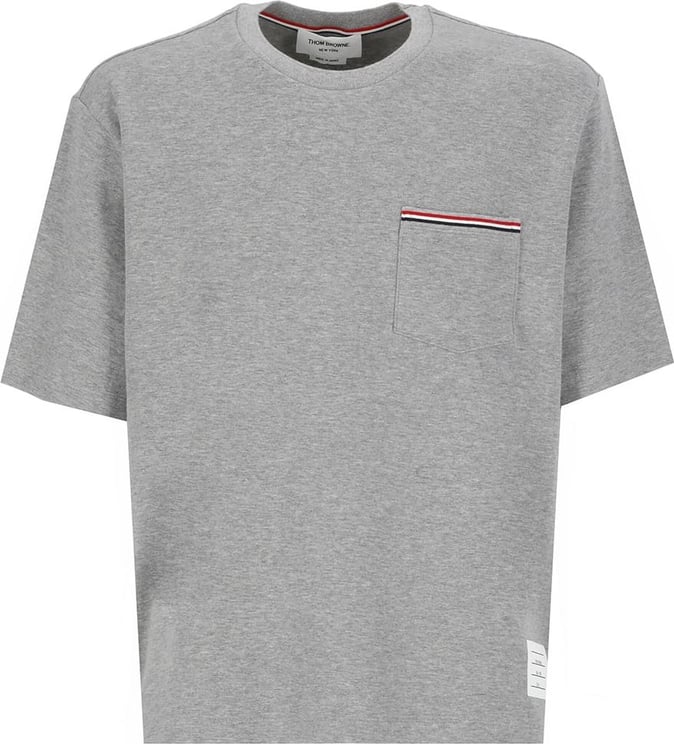 Thom Browne T-shirts And Polos Lt Grey Grijs