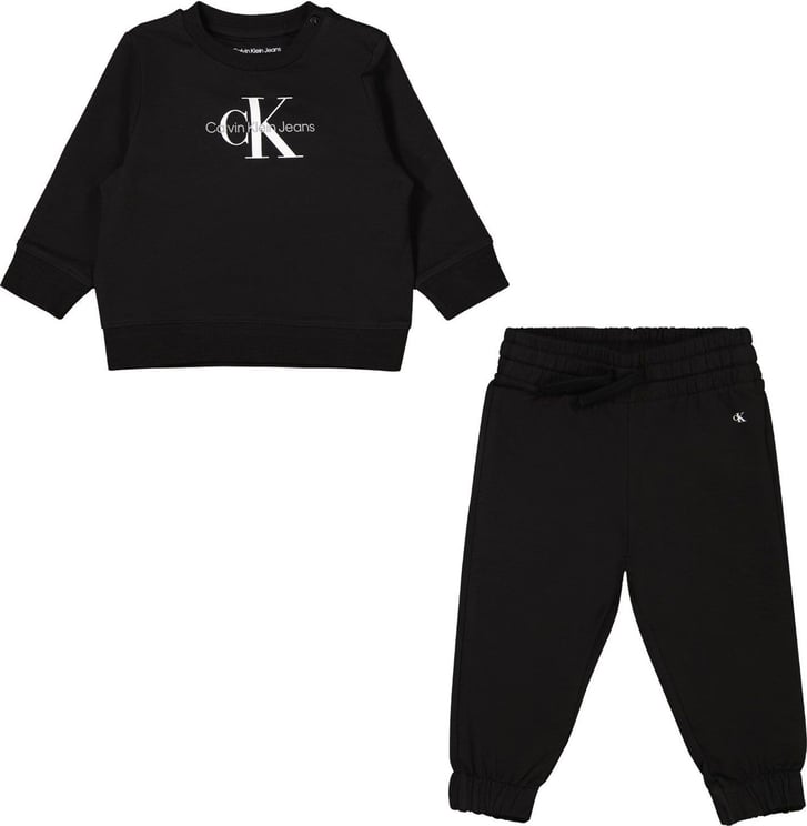 Calvin Klein Calvin Klein IN0IN00017 baby joggingpak zwart Zwart