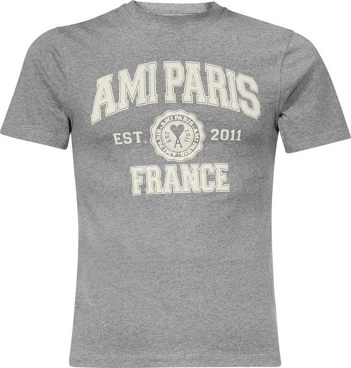 AMI Paris AMI T-Shirt Clothing 055 XXXL 22FW Grijs