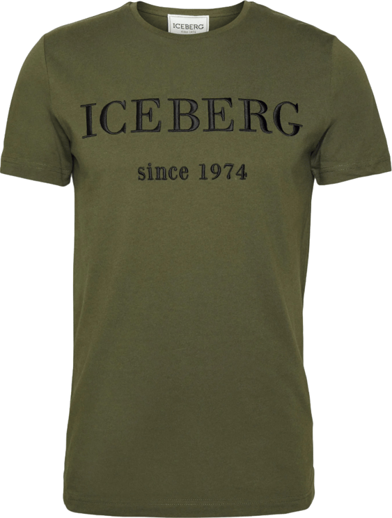 Iceberg T-Shirt Salvia Bruin