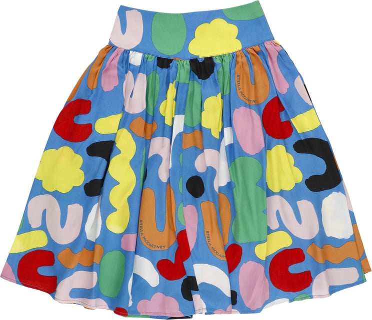 Stella McCartney Skirts Blu/multicolor Blauw