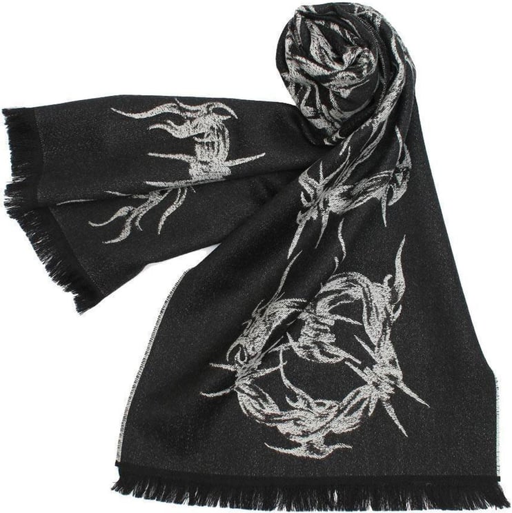 Givenchy Givenchy Wool Scarf Zwart