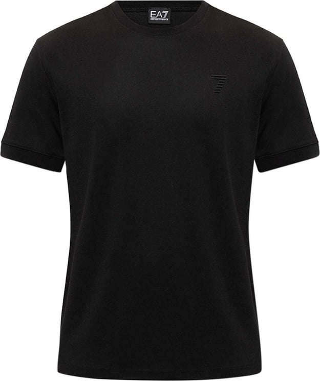 EA7 Luxury logo T-shirt Black Zwart