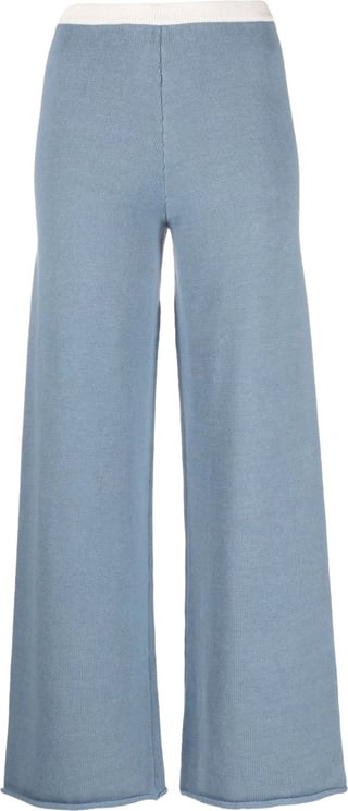 MM6 Maison Margiela Knitwear Pants Blue Blauw