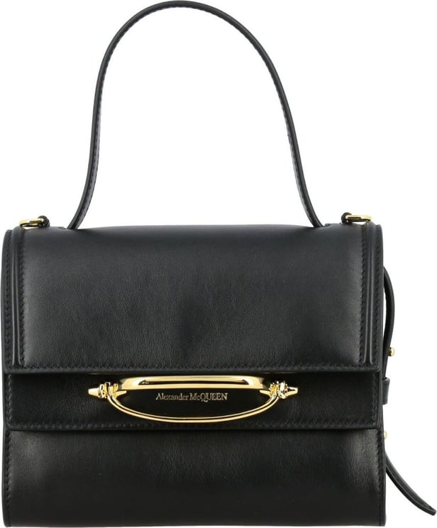 Alexander McQueen Alexander Mcqueen Leather Handbag Zwart