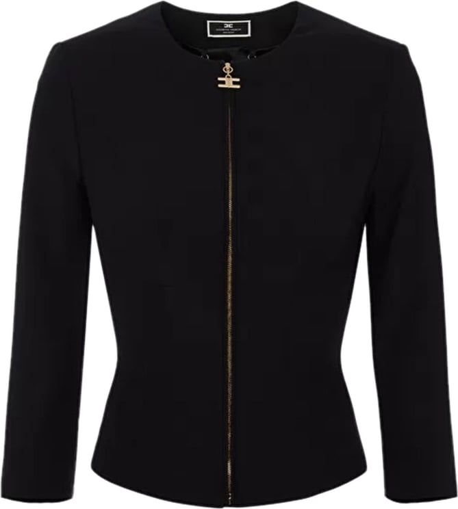 Elisabetta Franchi Woman's jacket nero Zwart