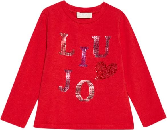 Liu Jo Liu Jo T-shirt Lettere Female Rood
