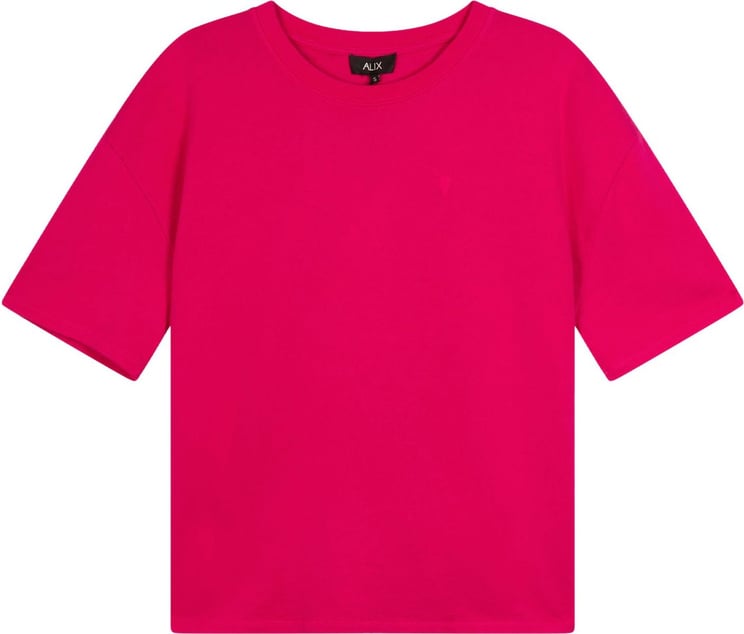 ALIX Oversized Sweat T-shirt Roze Roze