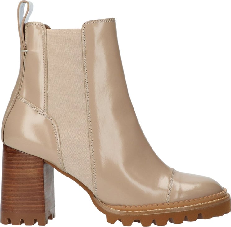 See by Chloe Mallory Chelsea Boots Beige Beige