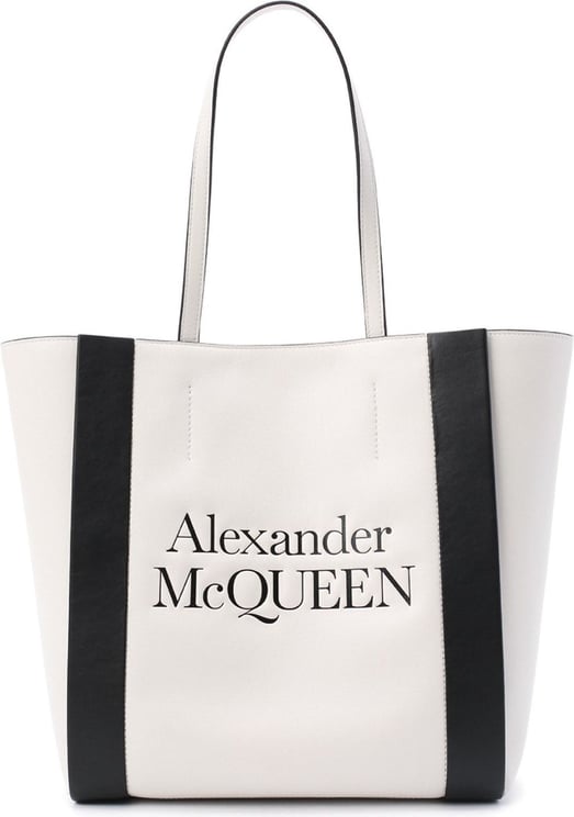 Alexander McQueen Alexander Mcqueen Logo Tote Wit
